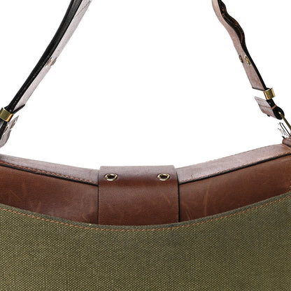 Christian Dior Canvas Calfskin Street Chic Columbus Ave Green 19 of 21