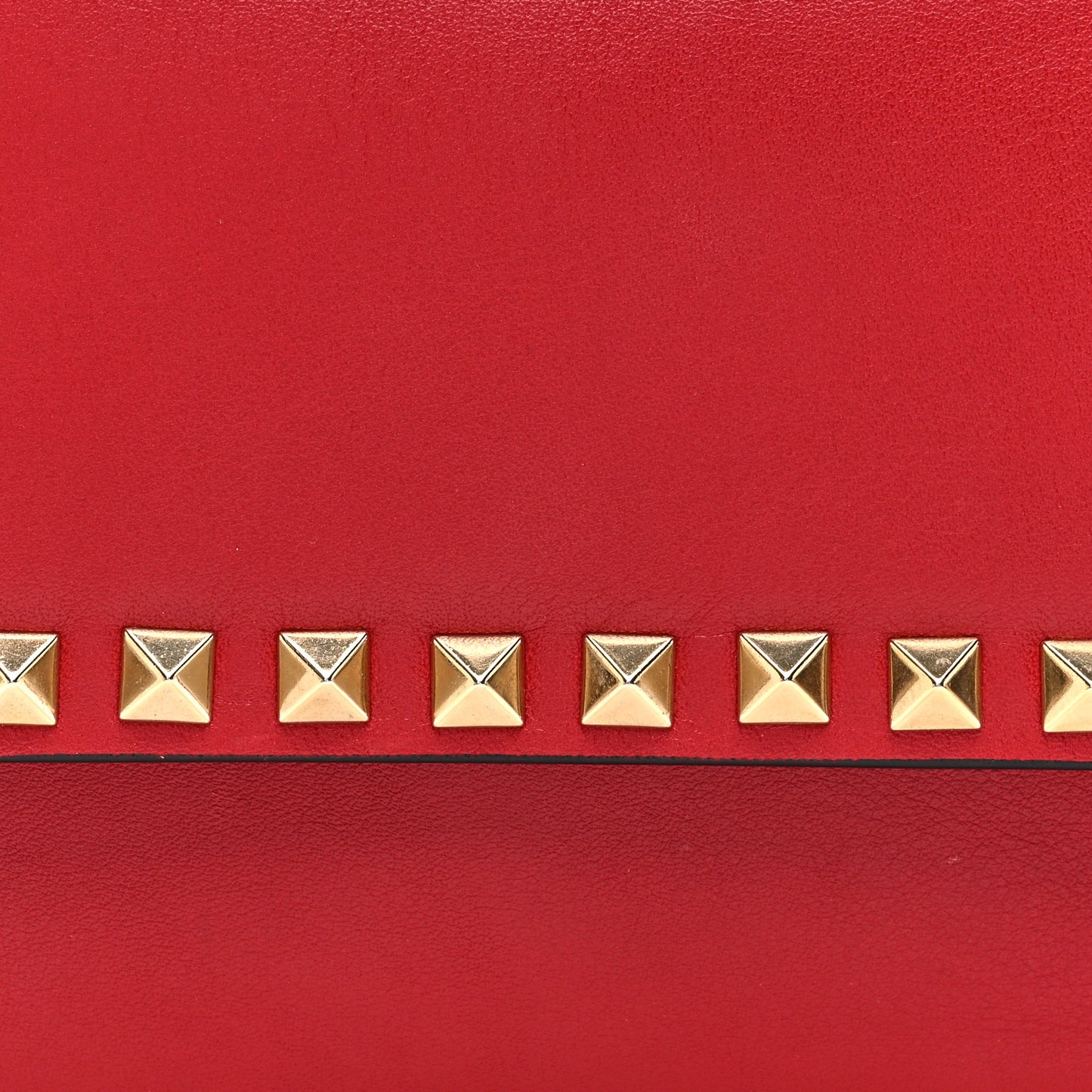 Vitello Rockstud Mini Flap Bag Rosso Valentino