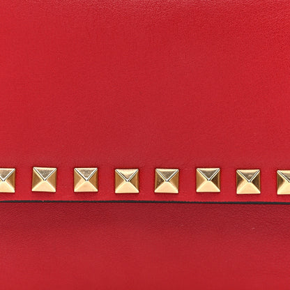 Valentino Garavani Vitello Rockstud Mini Flap Bag Rosso Valentino 7 of 10