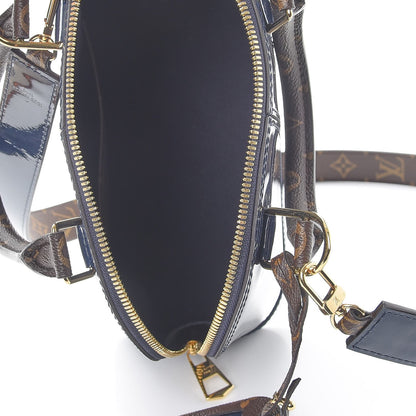 Louis Vuitton Patent Monogram Alma BB Marine 6 of 8