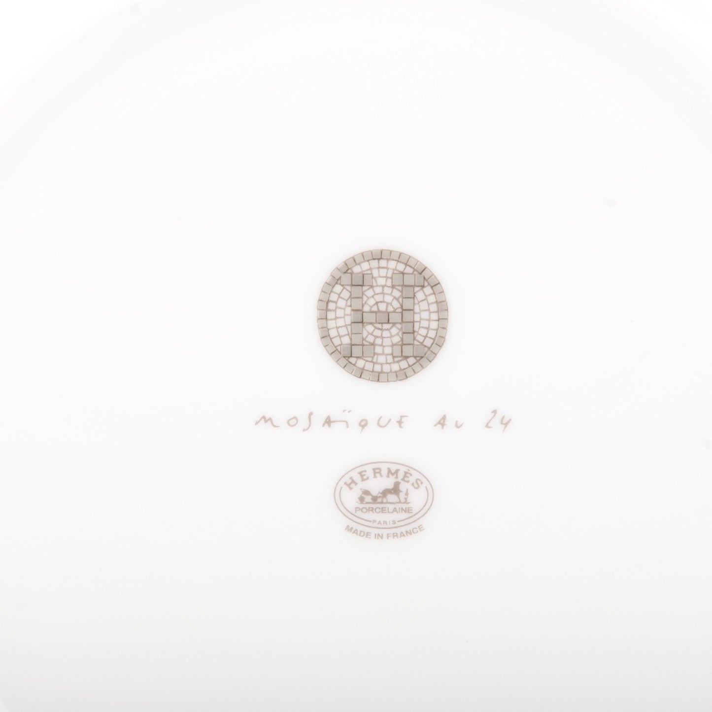Porcelain Mosaique au 24 Platine Dessert Plate 8.3 Set of 2