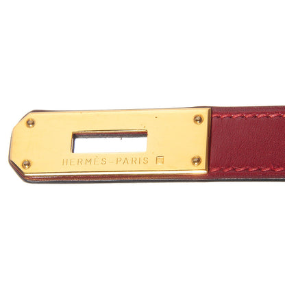 Hermes Box Kelly Retourne 32 Rouge H 22 of 28