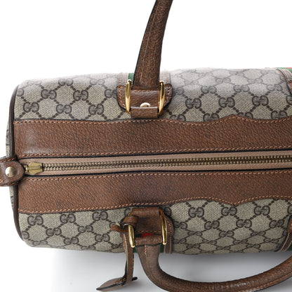 Gucci GG Plus Monogram Web Boston Brown 21 of 22