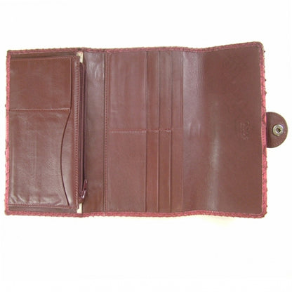 Chloe Python Silverado Wallet Raspberry 5 of 9