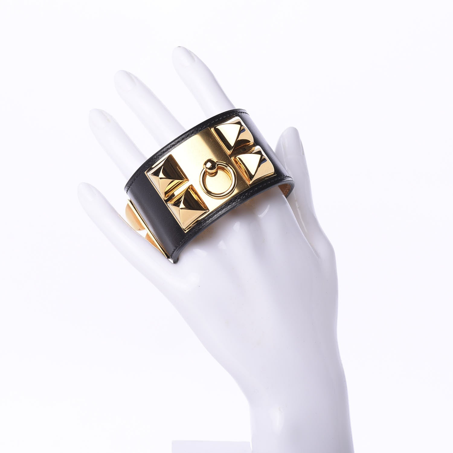 Hermes Box Collier de Chien CDC Bracelet S Black 2 of 9