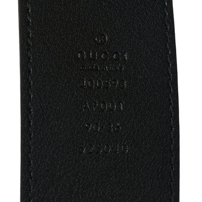 Gucci Calfskin Double G 40mm Belt 90 36 Black 3 of 5