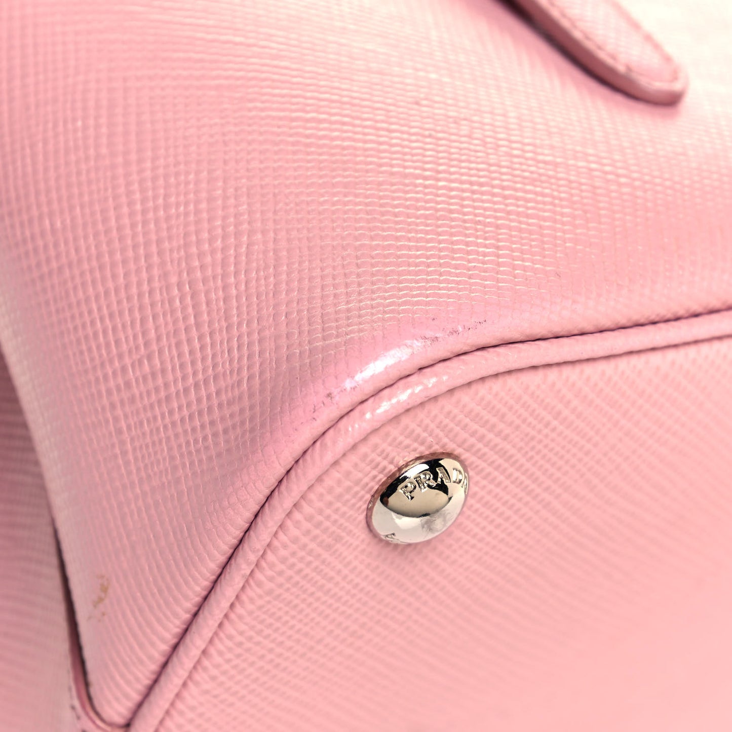 Saffiano Cuir Small Double Handle Tote Pesco