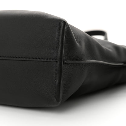 Loewe Calfskin Mini Flamenco Knot Clutch Black 10 of 10