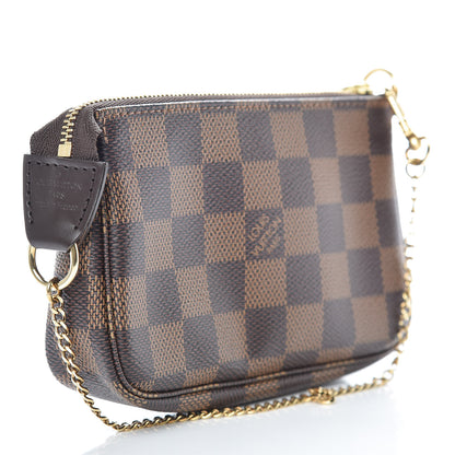 Louis Vuitton Damier Ebene Mini Pochette Accessories 3 of 7