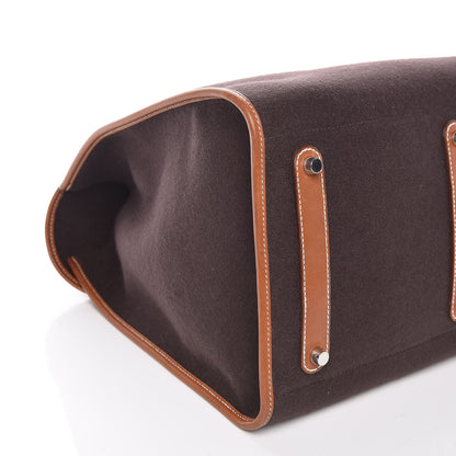 Hermes Felt Barenia Feu2Dou Ebene Gold 10 of 12
