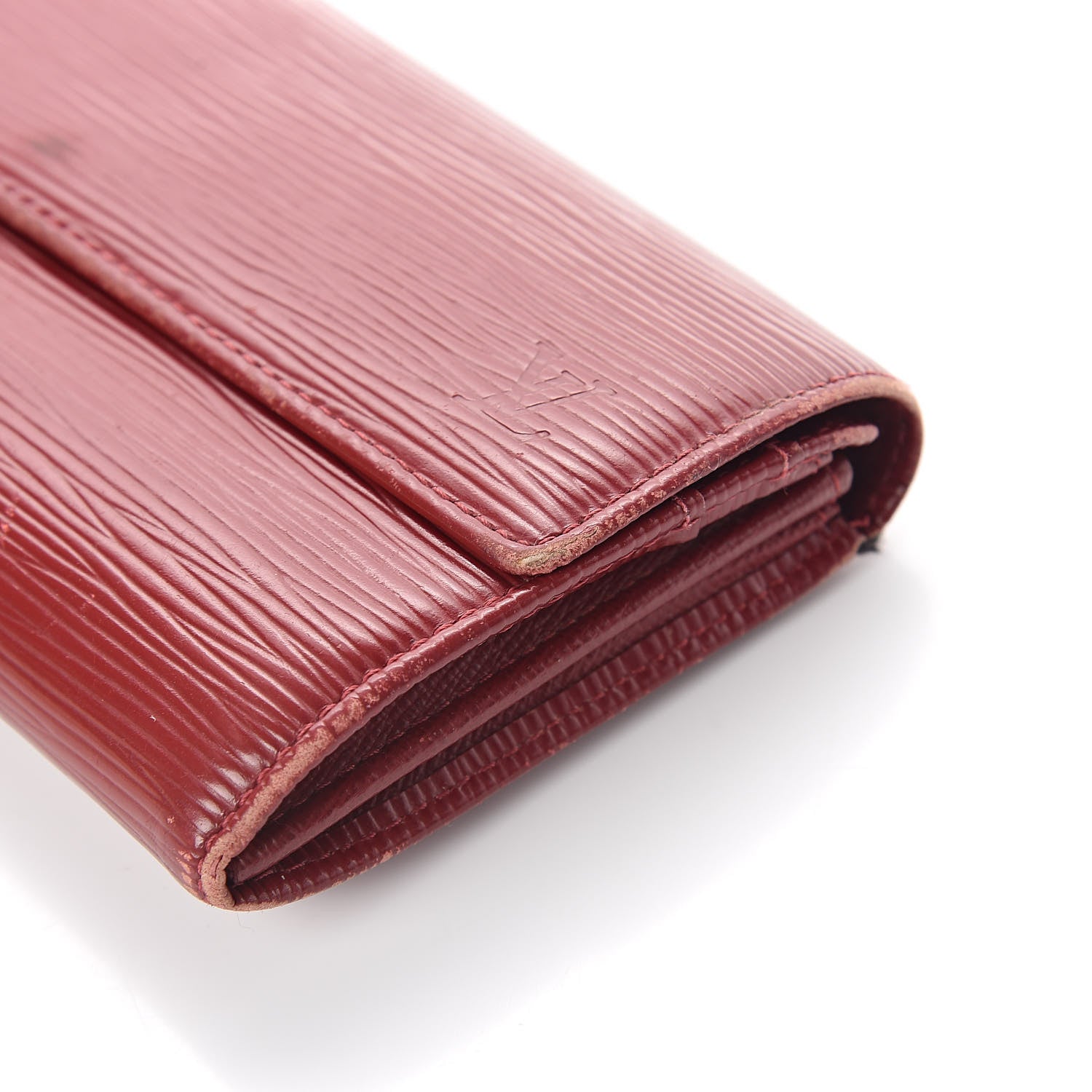 Louis Vuitton Epi Sarah Wallet Rubis 9 of 14