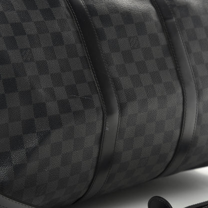 Louis Vuitton Damier Graphite Keepall Bandouliere 55 9 of 12