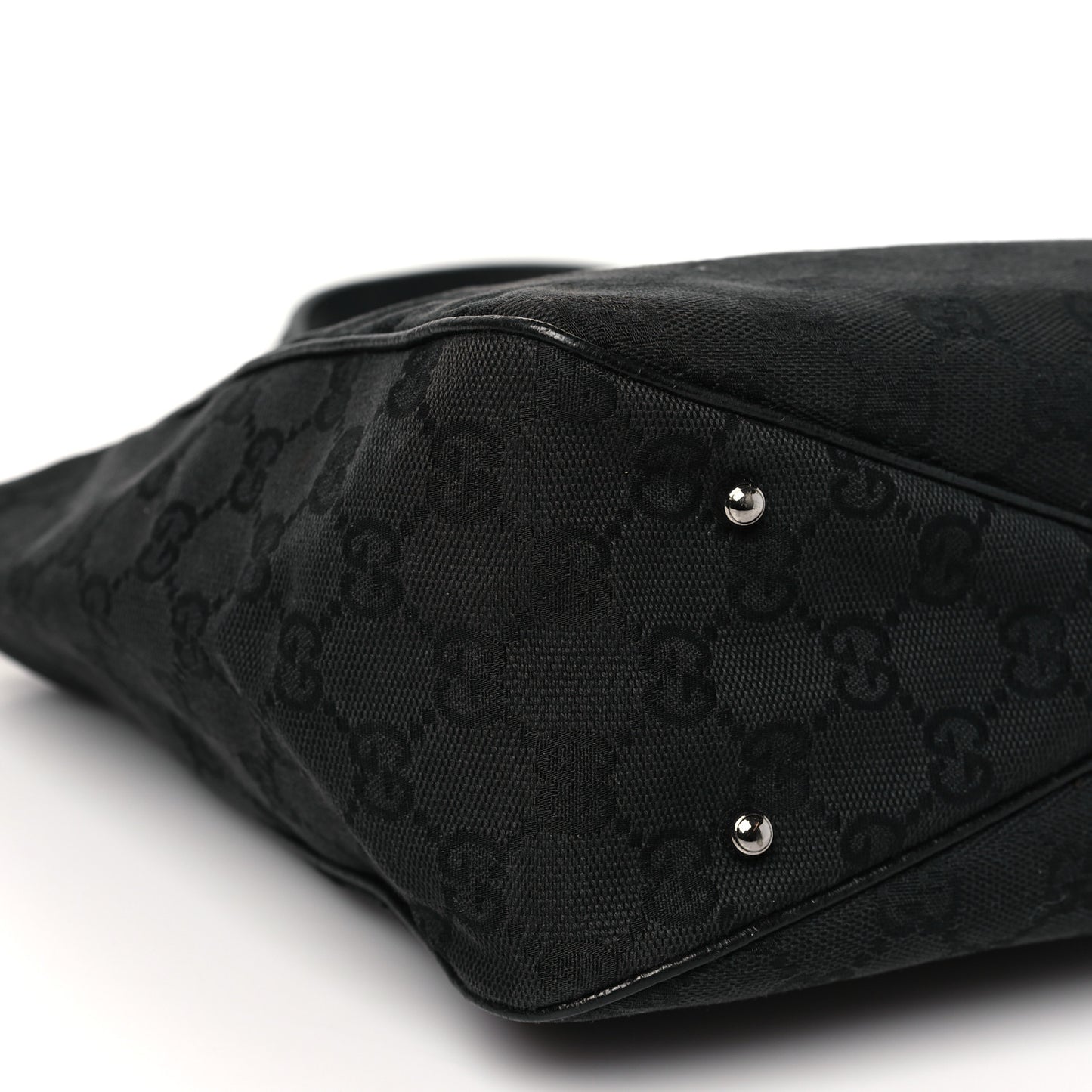 Monogram Medium Tote Black