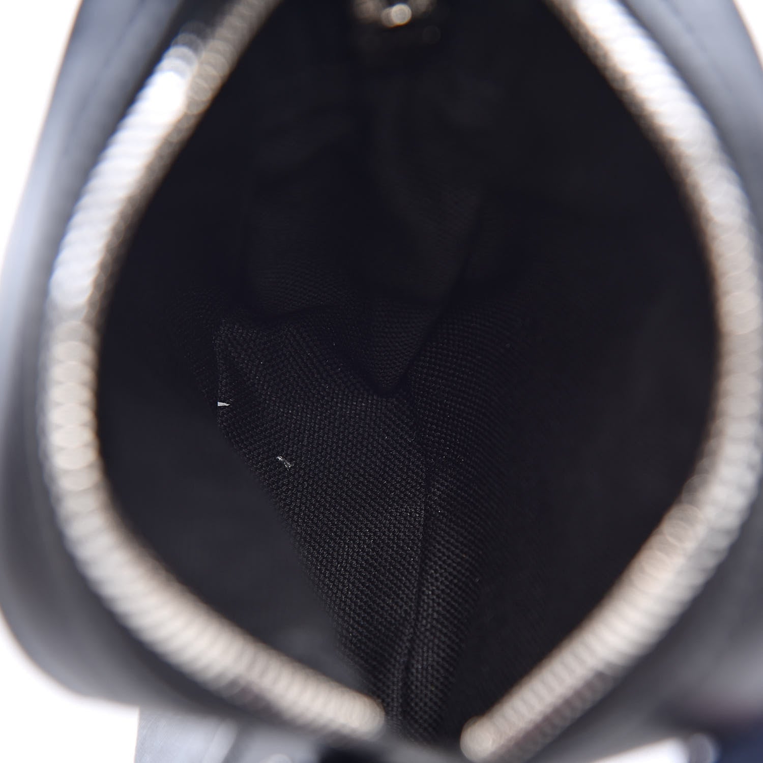 Gucci GG Supreme Monogram Appia Calfskin Web Small Camera Messenger Bag Black Grey 5 of 10