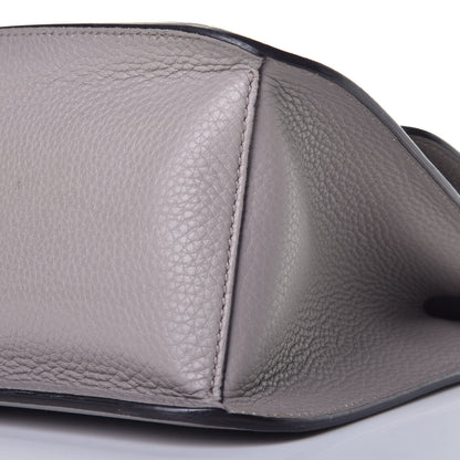 Gucci Cellarius Calfskin Medium Bamboo Daily Flap Shoulder Bag Storm Grey 8 of 8