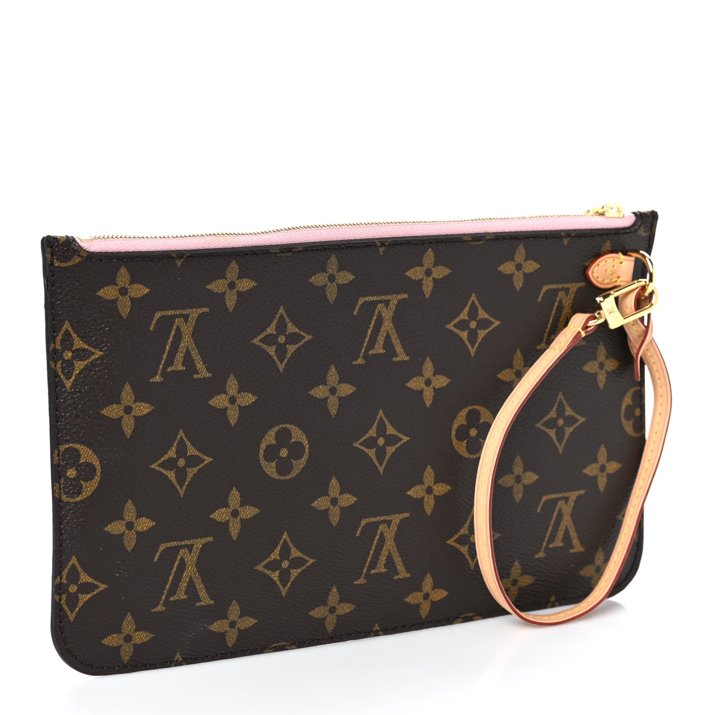 Monogram Neverfull MM GM Pochette Rose Ballerine