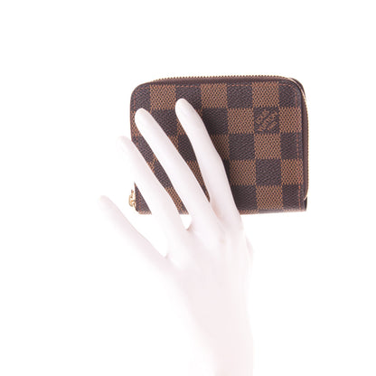 Louis Vuitton Damier Ebene Zippy Coin Purse 2 of 7