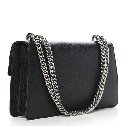 Gucci Pebbled Calfskin Small Dionysus Shoulder Bag Black 3 of 10