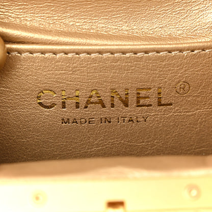 Chanel Lambskin Quilted Micro My Crush Bag Red 6 of 10