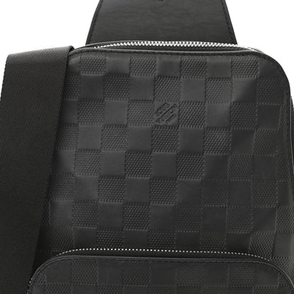 Louis Vuitton Damier Infini Avenue Sling Bag Onyx 8 of 12