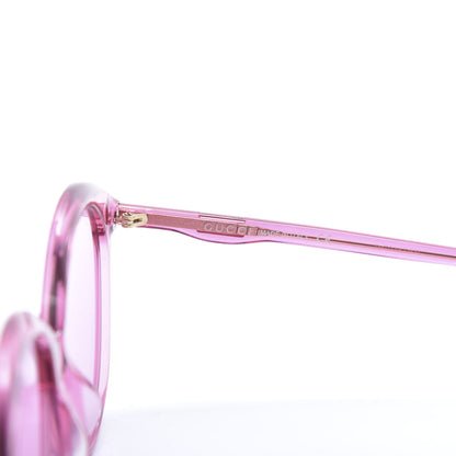 Gucci Acetate GG Sunglasses GG0257S Pink 6 of 8