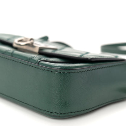 Givenchy Goatskin Quilted GV3 Mini Pocket Convertible Bag Green Forest 10 of 10