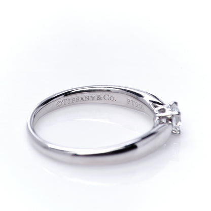 Tiffany Platinum Diamond .21ct Harmony Solitaire Engagement Ring 48 4.5 5 of 6