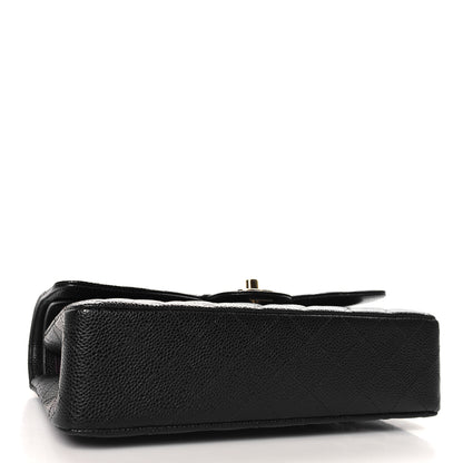 Chanel Caviar Quilted Medium Double Flap Black 4 of 11