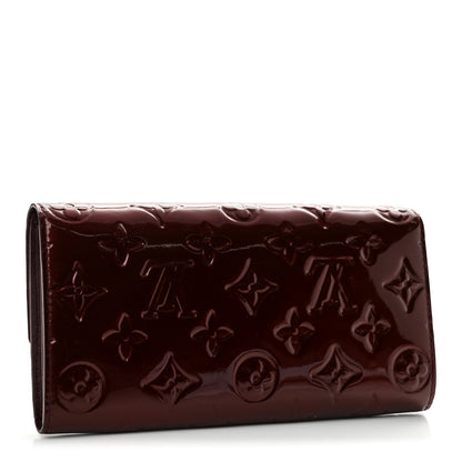 Louis Vuitton Vernis Sarah Wallet Amarante 3 of 11