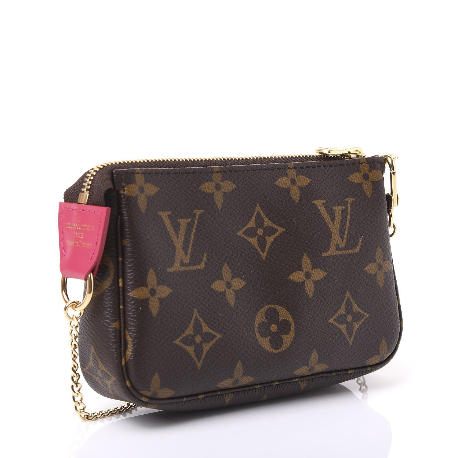 Louis Vuitton Monogram 2020 Christmas Animation Roller Coaster Mini Pochette Accessories Pivoine 2 of 10