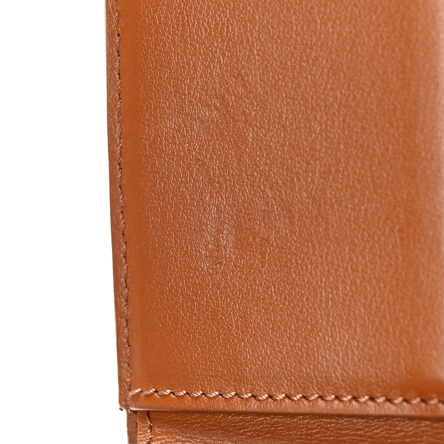 Canvas Triomphe Medium Strap Wallet White