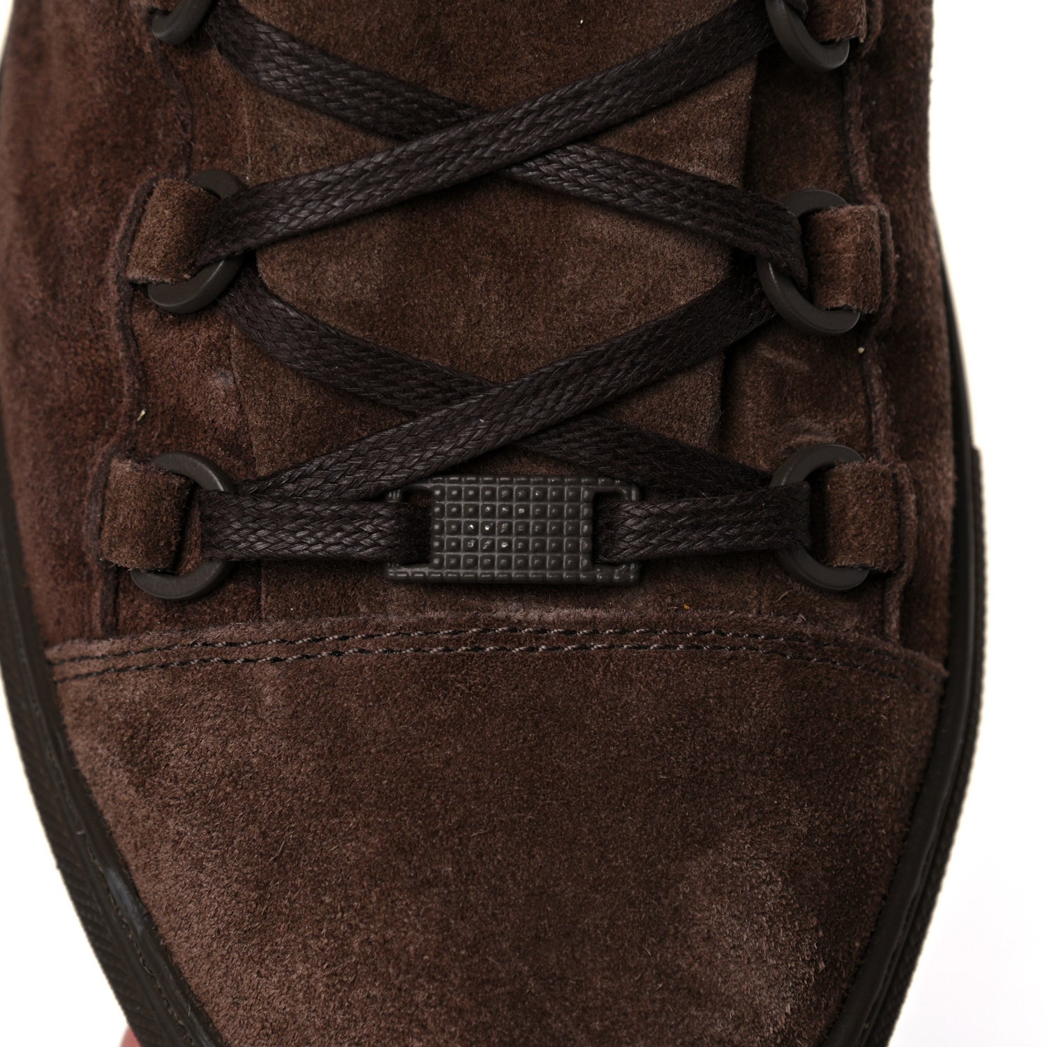 Balenciaga Suede Mens High Top Sneakers 44 Marron Chocolate 9 of 17