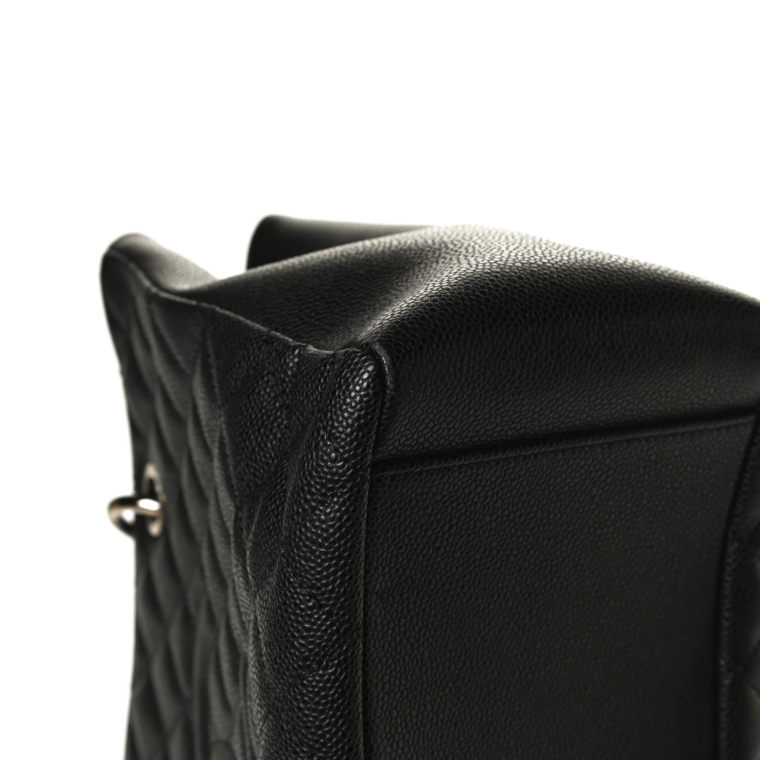 Chanel Caviar Quilted Grand Shopping Tote GST Black 9 of 14
