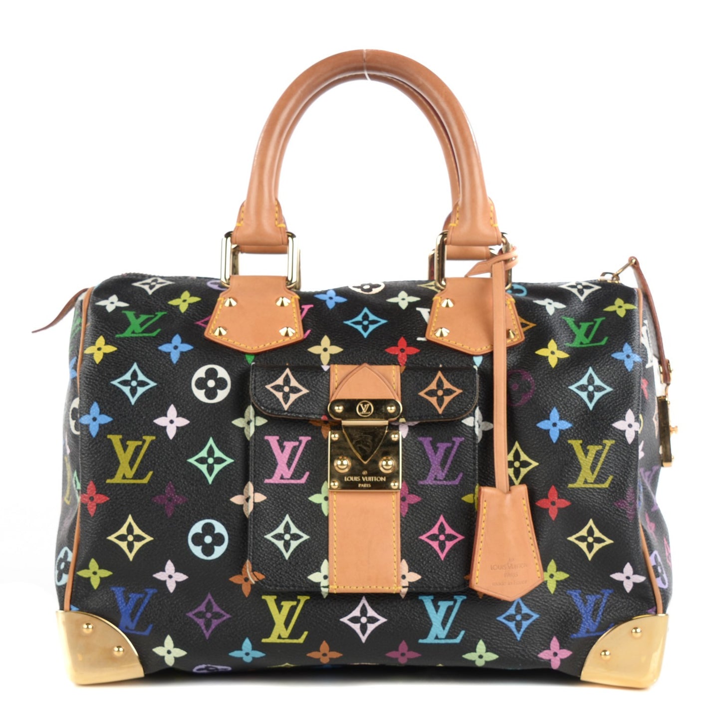 Monogram Multicolor Speedy 30 Black