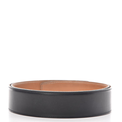 Hermes Box Chamonix 42mm Belt Strap 95 Gold Black 2 of 6