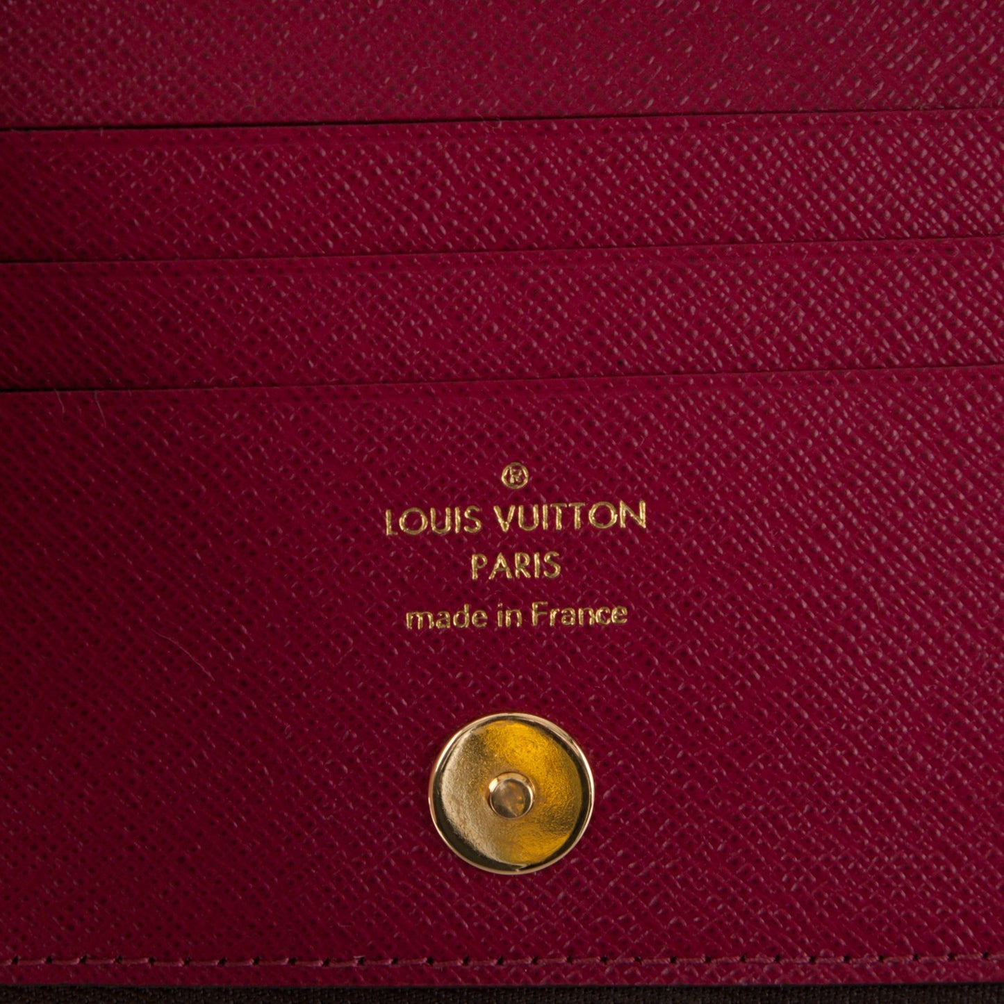 Monogram Adele Compact Wallet Fuchsia