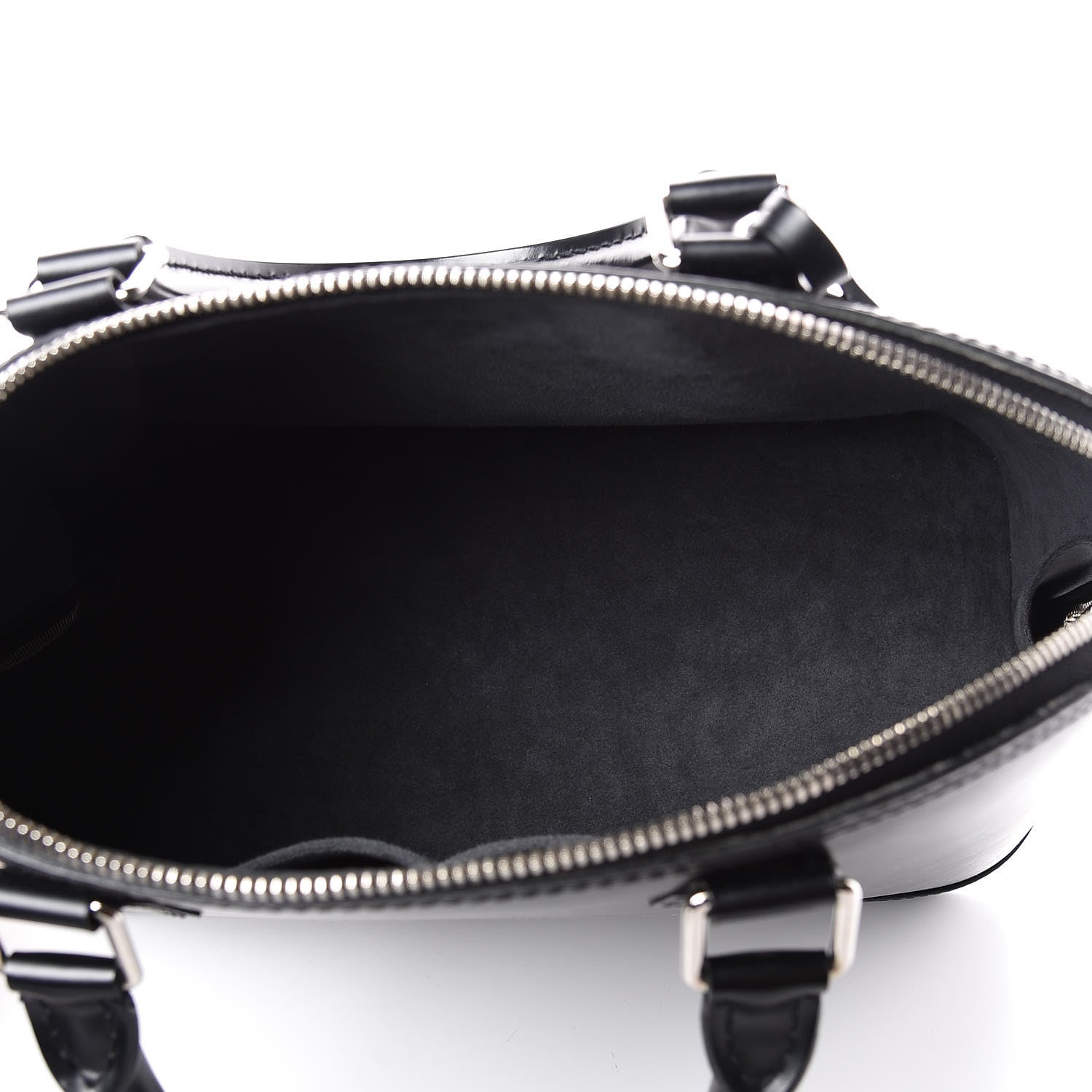 Louis Vuitton Epi Alma MM Black 4 of 13