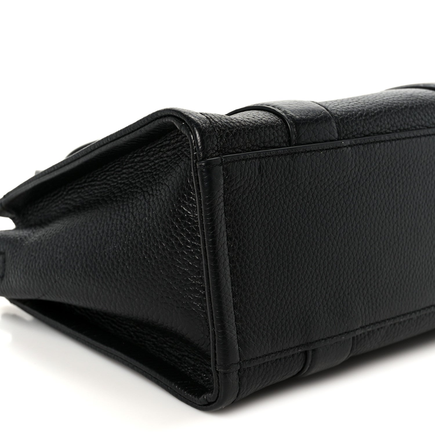 Marc Jacobs Grained Calfskin Small The Tote Bag Black 10 of 13