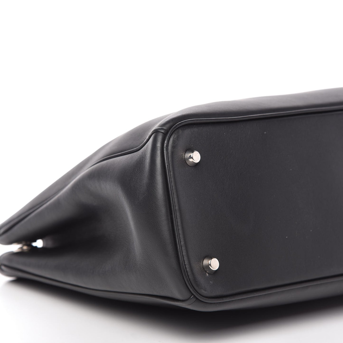 Smooth Calfskin Large Diorissimo Tote Black Rose Poudre