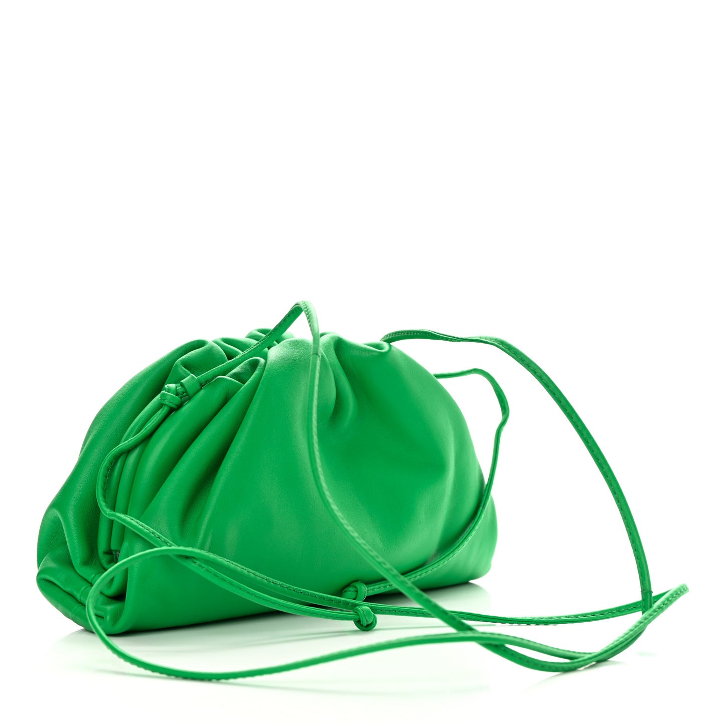Butter Calfskin The Mini Pouch Parakeet