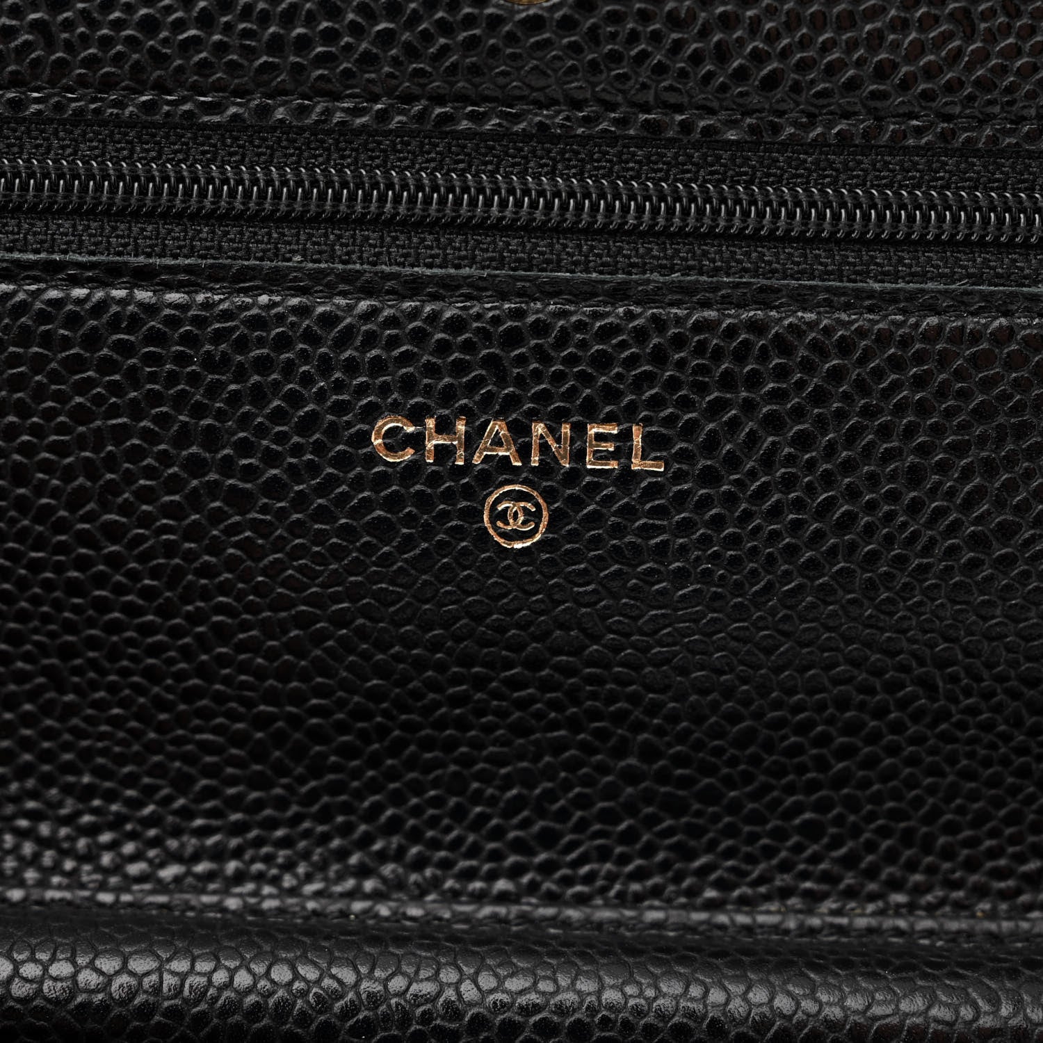 Chanel Caviar Quilted Wallet on Chain WOC Black 6 of 13