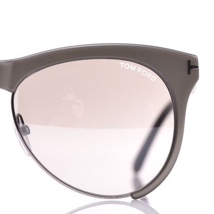 Tom Ford Leona Sunglasses TF365 Grey 7 of 8