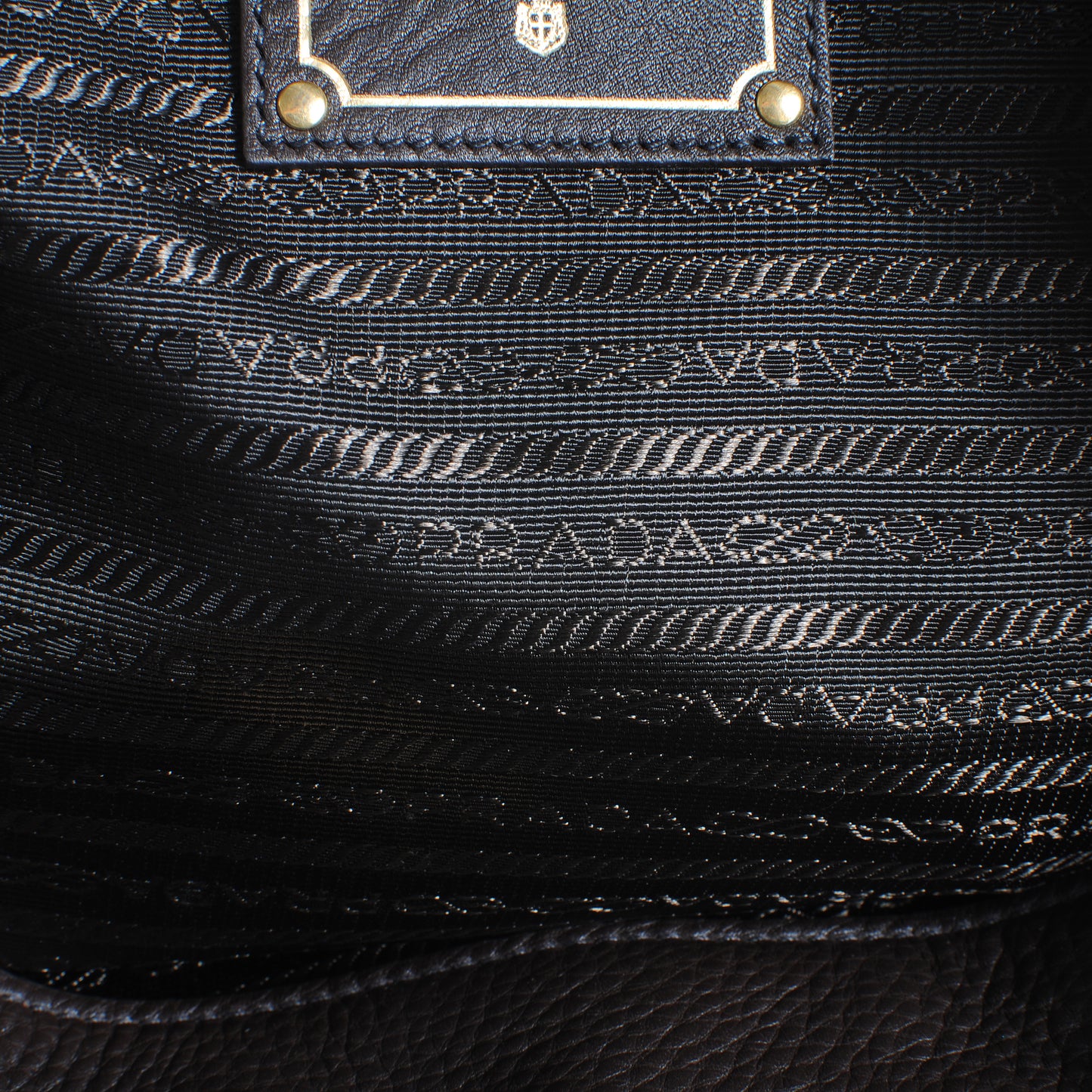 Vitello Daino Tote Teak