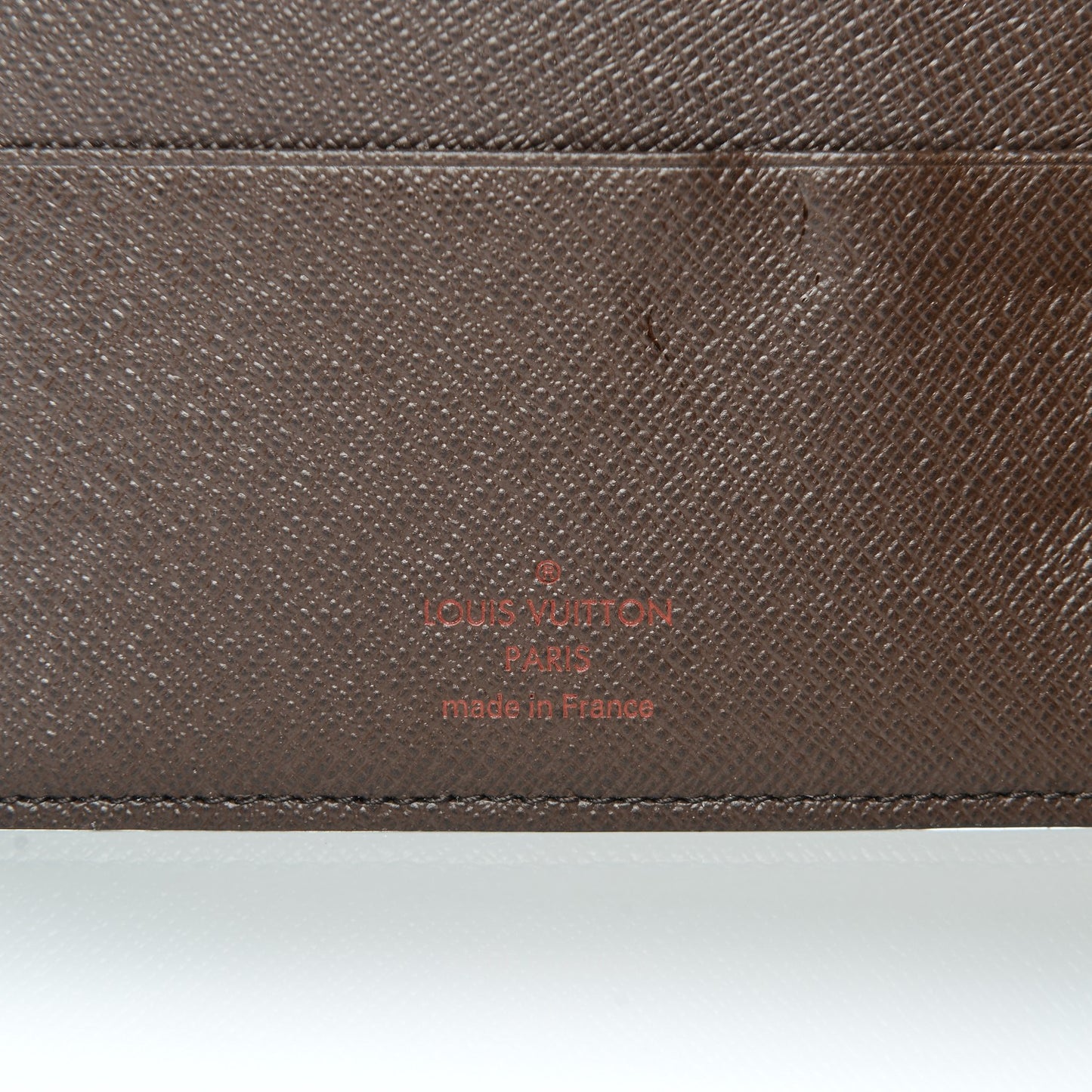 Damier Ebene Medium Ring Agenda Cover