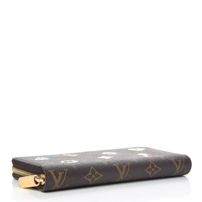 Louis Vuitton Monogram LV Love Lock Zippy Wallet 4 of 9