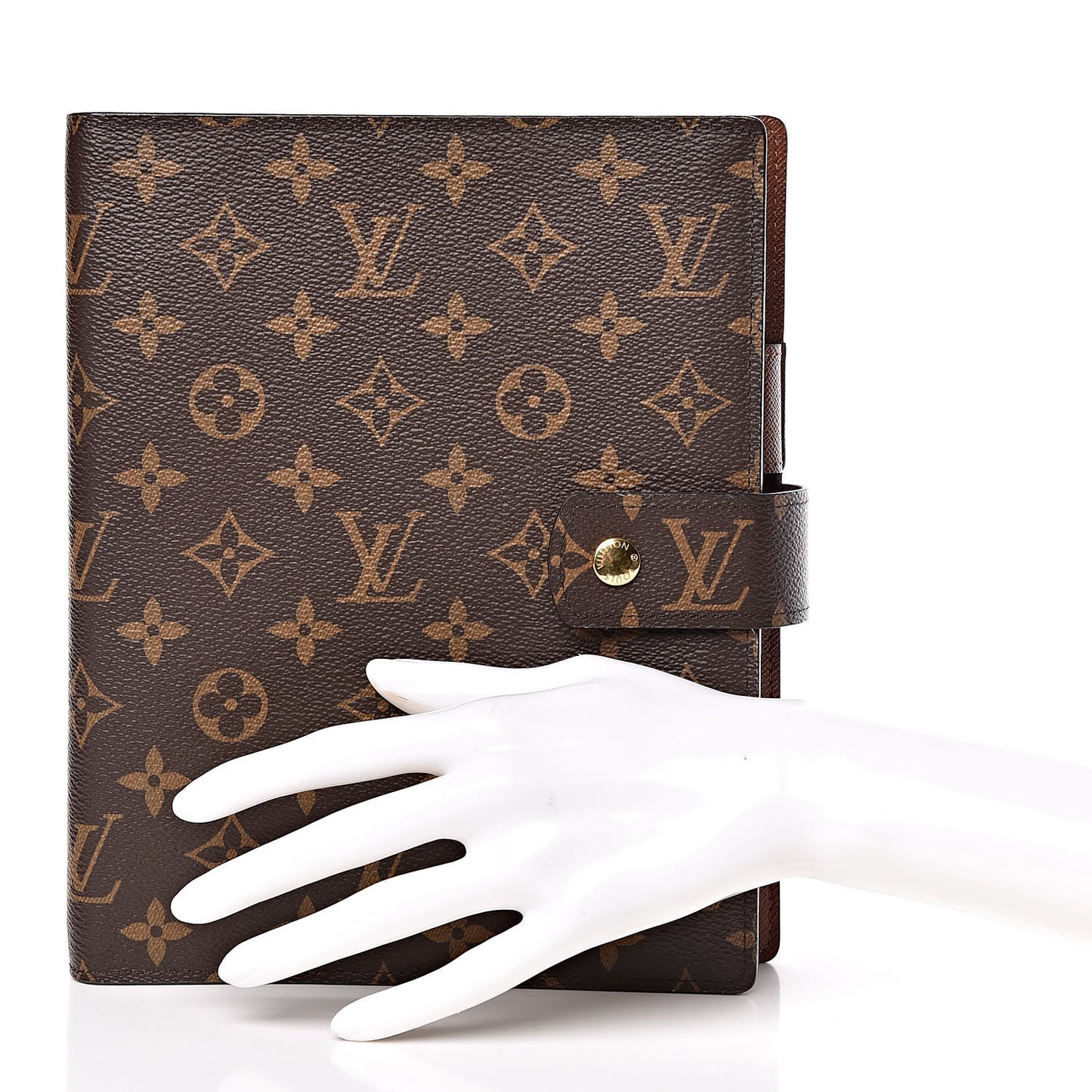 Monogram Large Ring Agenda Cover