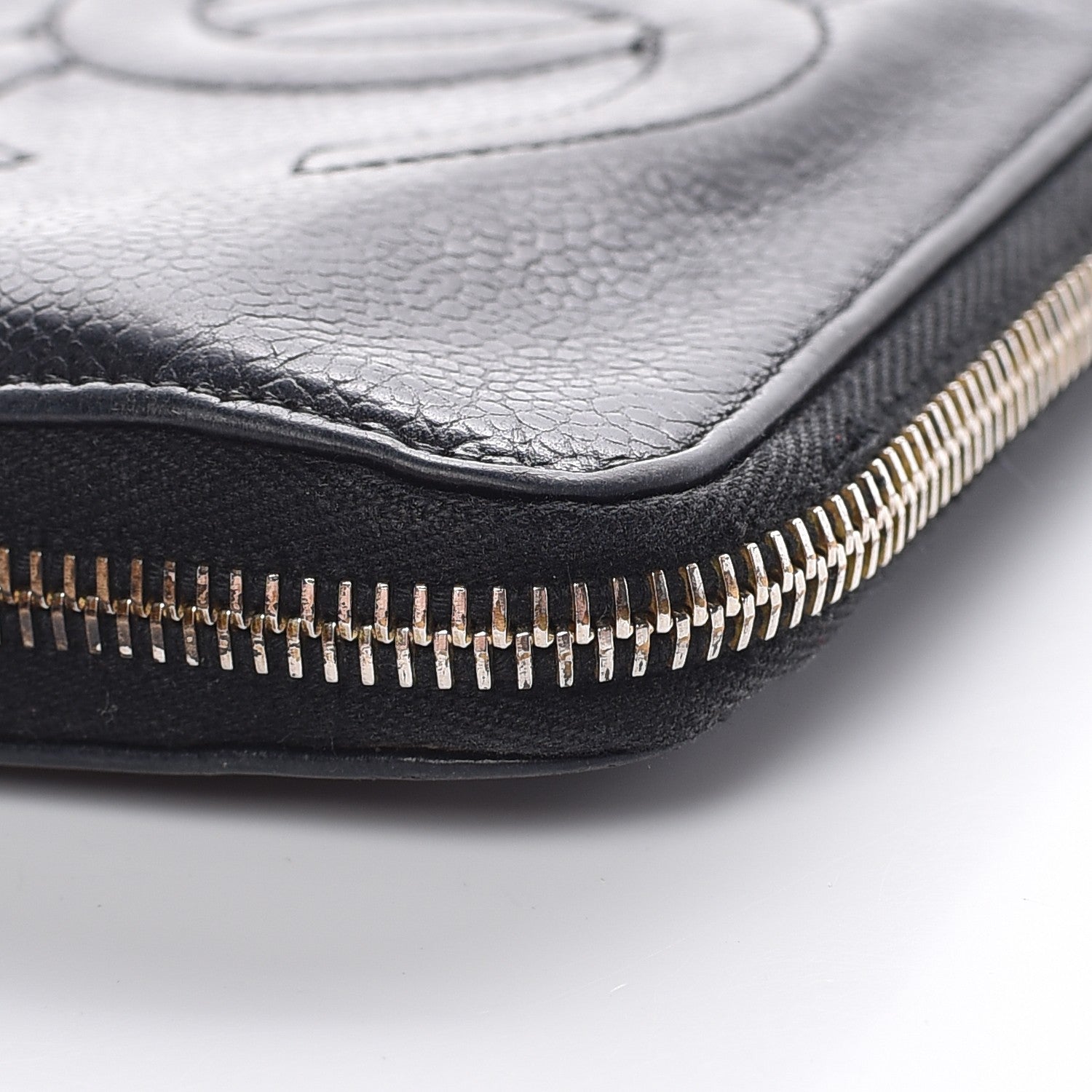 Chanel Caviar CC Timeless Large Zip Around Wallet Black 11 of 18