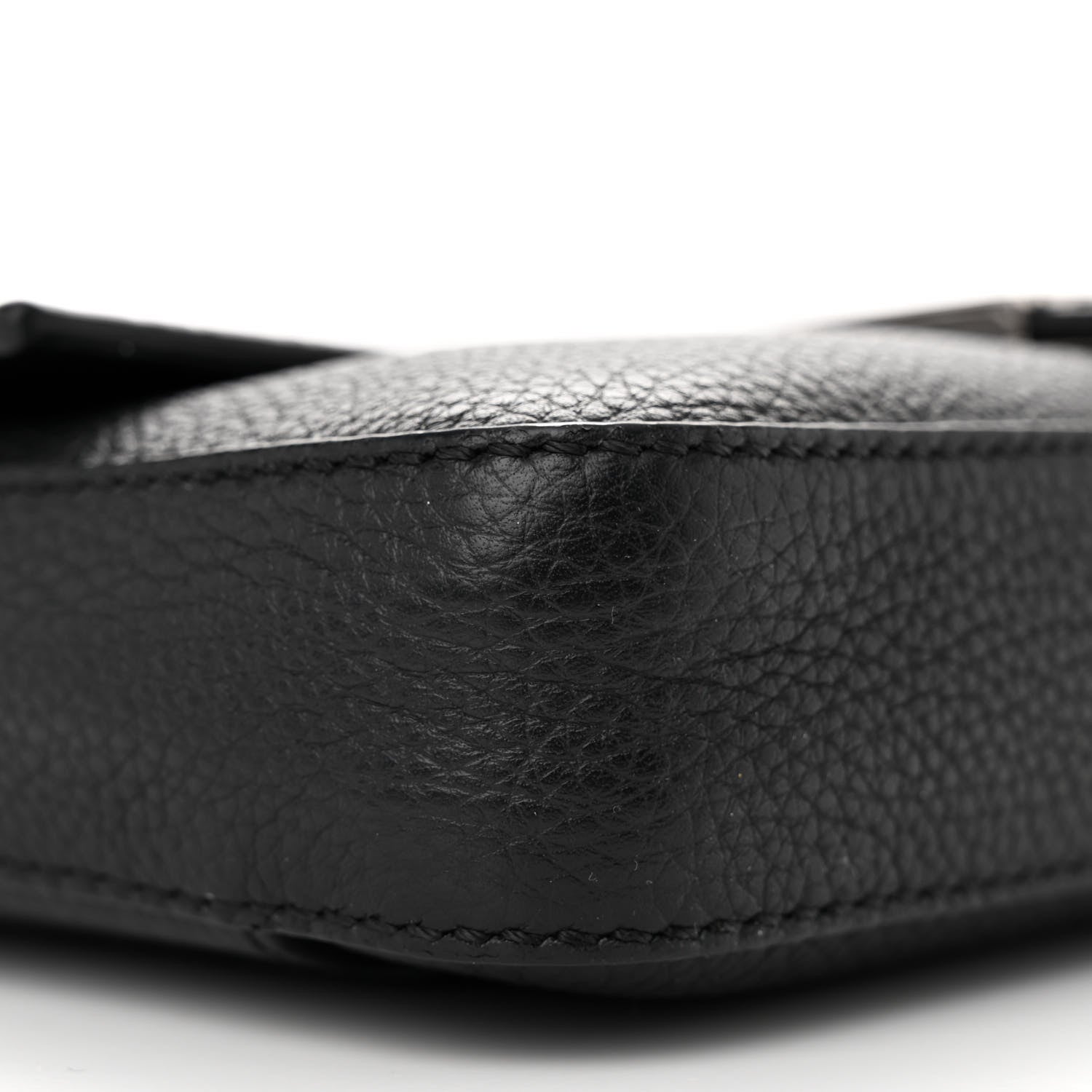 Fendi Cuoio Romano Selleria Belt Baguette Bag Black 9 of 12