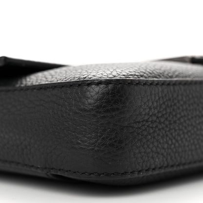 Fendi Cuoio Romano Selleria Belt Baguette Bag Black 9 of 12