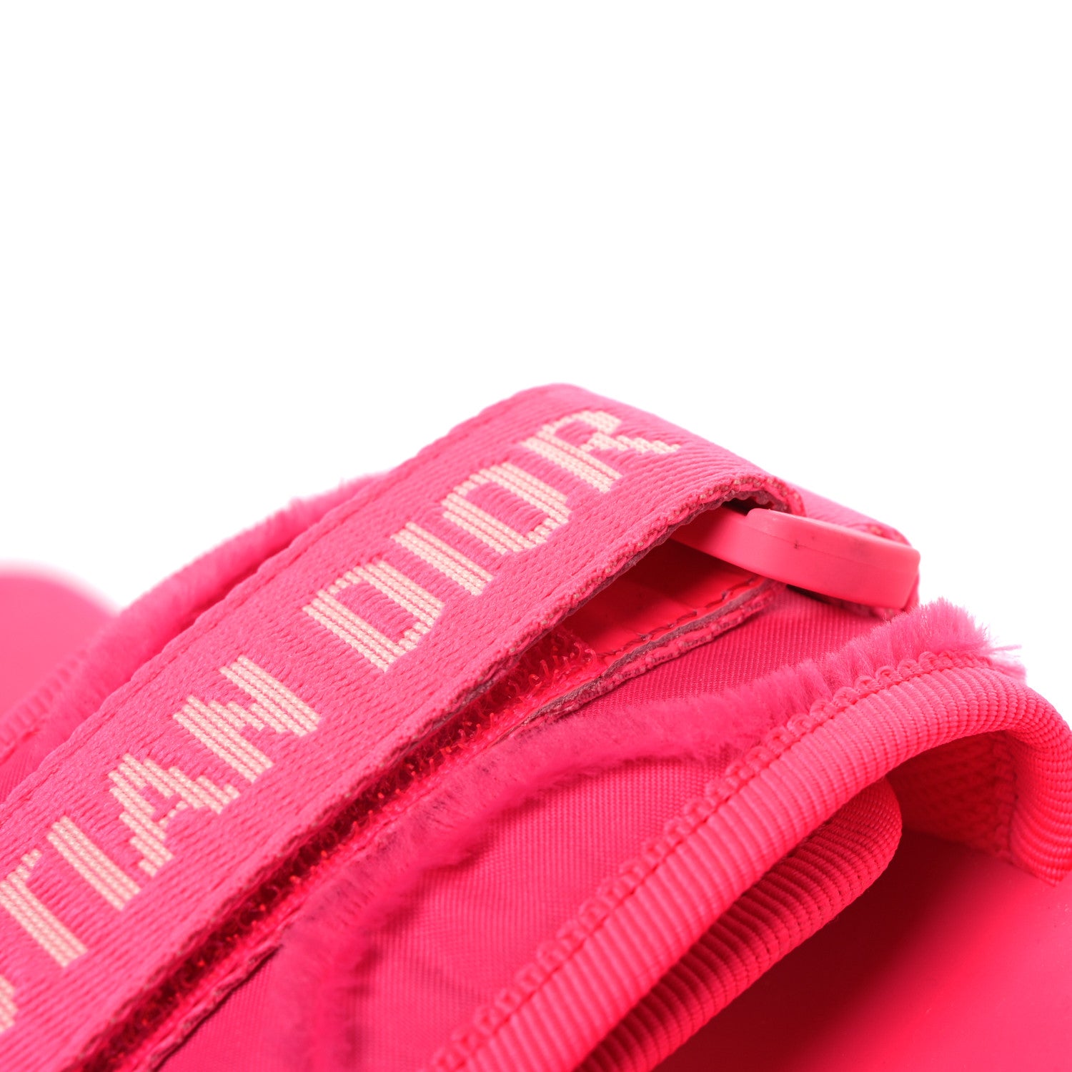 Christian Dior Technical Stretch Fabric Camouflage Dio(r)evolution Slide Sandals 38 Fuchsia Fluo 11 of 12